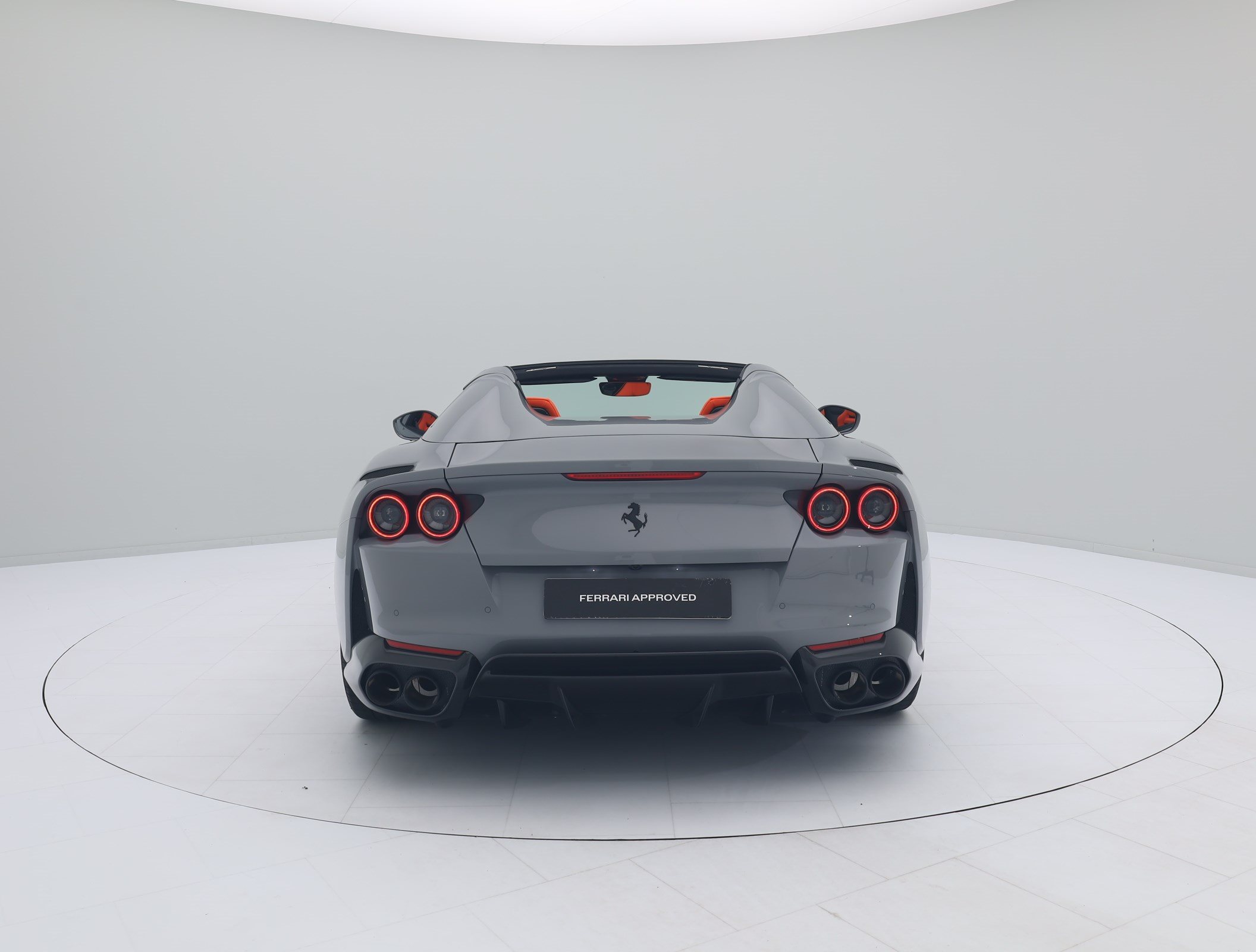Ferrari 812 GTS I Grigio Nardo I Mandarino Antiguo I FERRARI HAMBURG