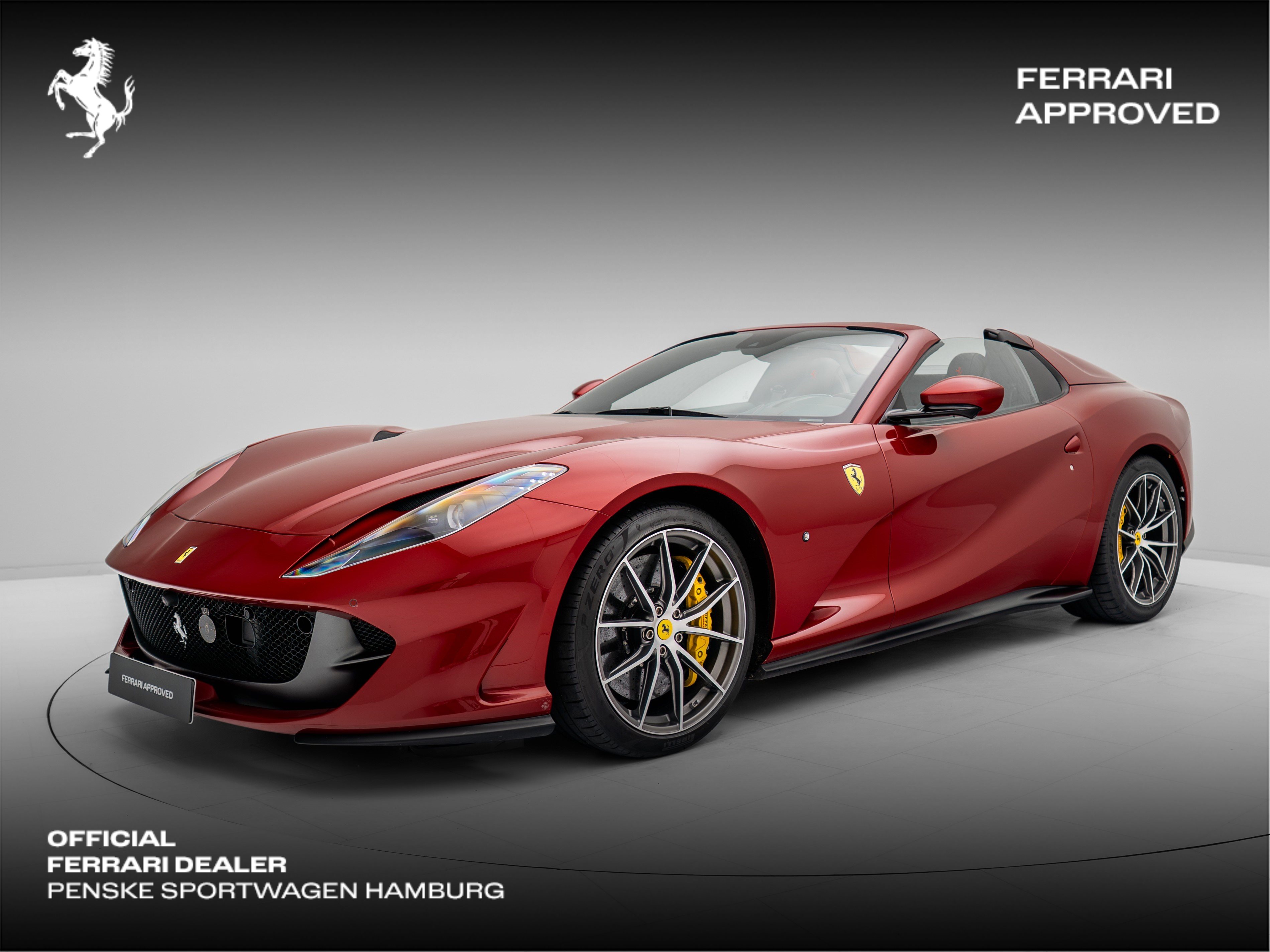 Ferrari 812 GTS - ROSSO FIORANO - FERRARI HAMBURG