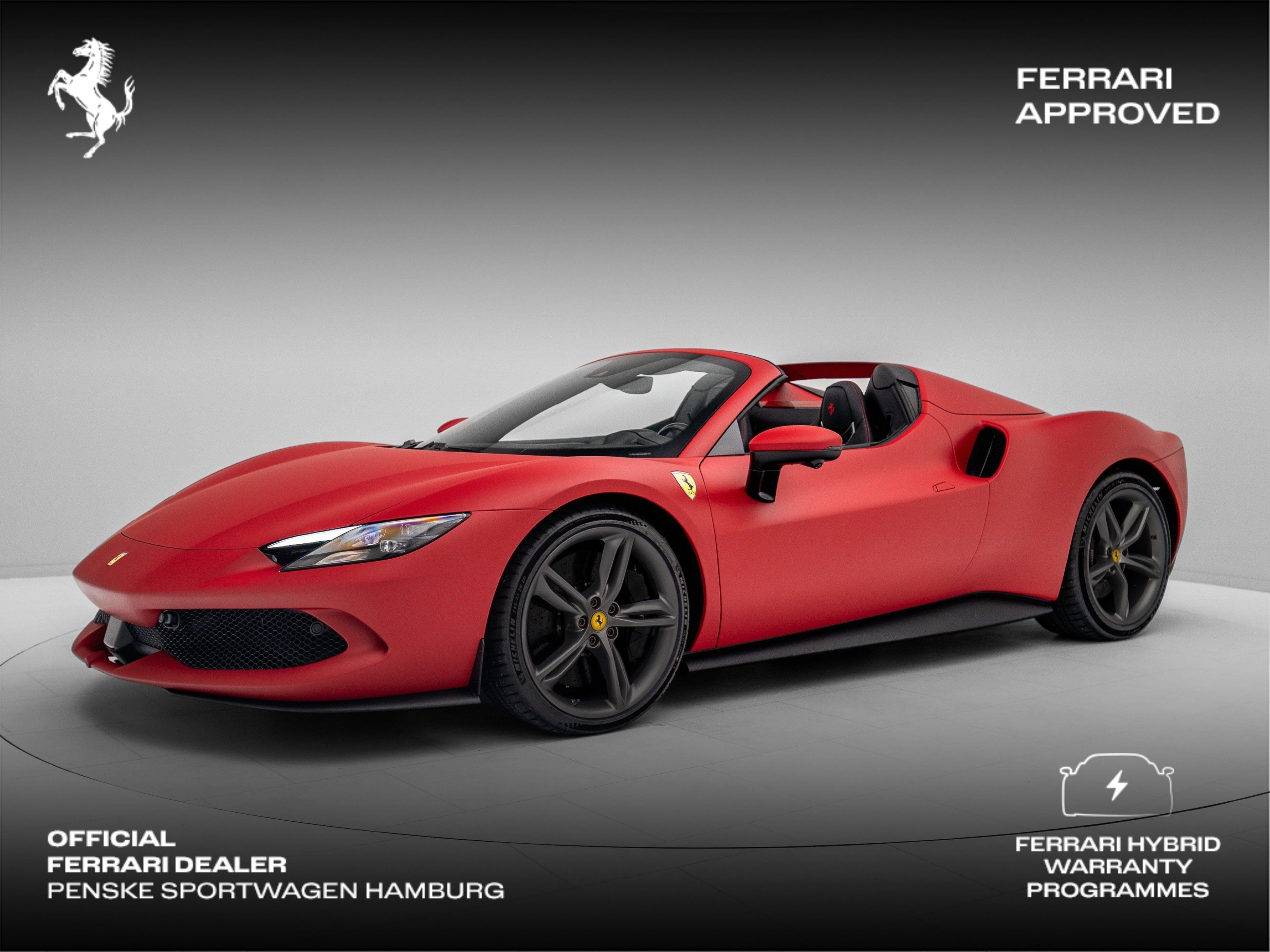 Ferrari 296 GTS ROSSO OPACO - FERRARI HAMBURG